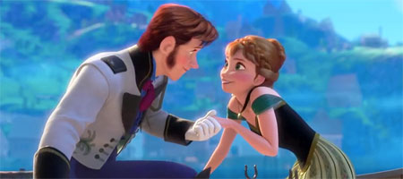 frozen